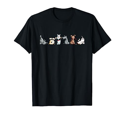Happy Hunde Team I Hunde Comic I Hundefreund Fun Geschenk T-Shirt
