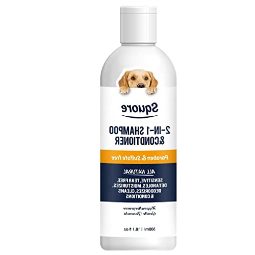Shampoo Für Empfindliche Haut Für Haustiere Hundeshampoo Haferflocken Schuppen Shampoo Natürliche Inhaltsstoffe Spülung Gegen Juckreiz Hautlinderndes Haustier Shampoo Tierhautpflegeprodukt