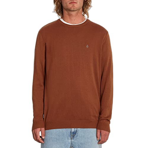 Volcom Herren Uperstand Sweater Sweatshirt, Mokka, XL