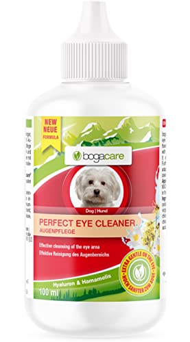 Bogacare Perfect Eye Cleaner - Augenreiniger für Hunde -Tränenfleckentferner Hund - Entfernt effektiv Tränenstein & Verkrustungen - Ohne Augenbrennen, UBO0467