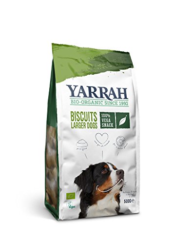 Yarrah Bio Hundesnack Vegetarische Kekse, 500 g, 2er Pack (2 x 500 g)