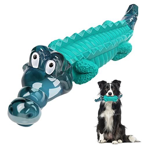 WOWBALA Hundespielzeug Unzerstörbares für Aggressives Kauen: Kauspielzeug Robuster Hunde Spielzeug für Große Hunde - Naturkautschuk Kauspielzeug für Mittleren Großen Hunde