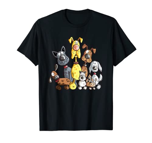 Funny Hundehaufen I Hunde Team Hundehalter T-Shirt