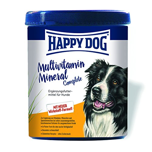 Happy Dog 03792 Nahrungsergänzung - Multivitamin Mineral Forte - Ergänzungsfuttermittel für Hunde - 1 kg Inhalt